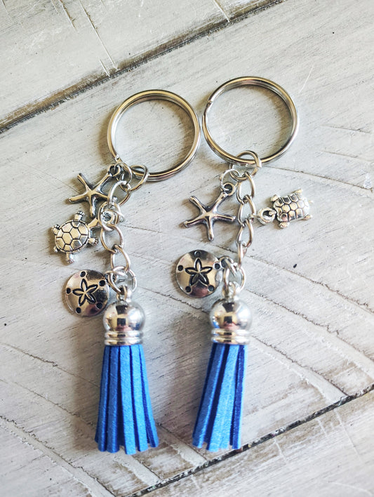 Ocean life keychains