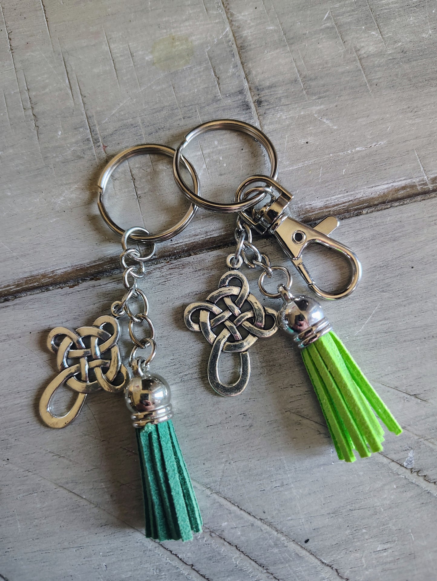 Celtic cross keychain