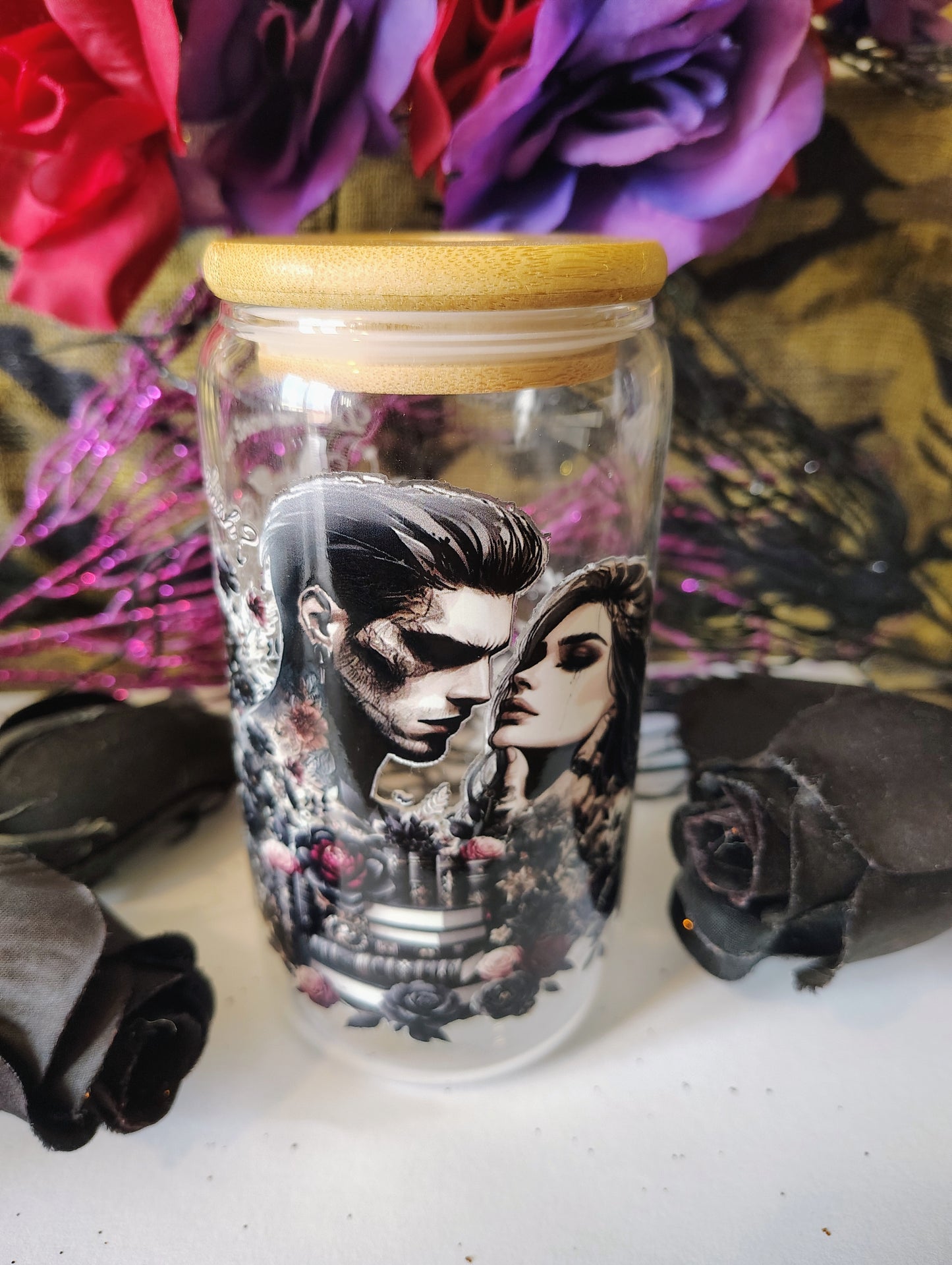 Dark romance book cup