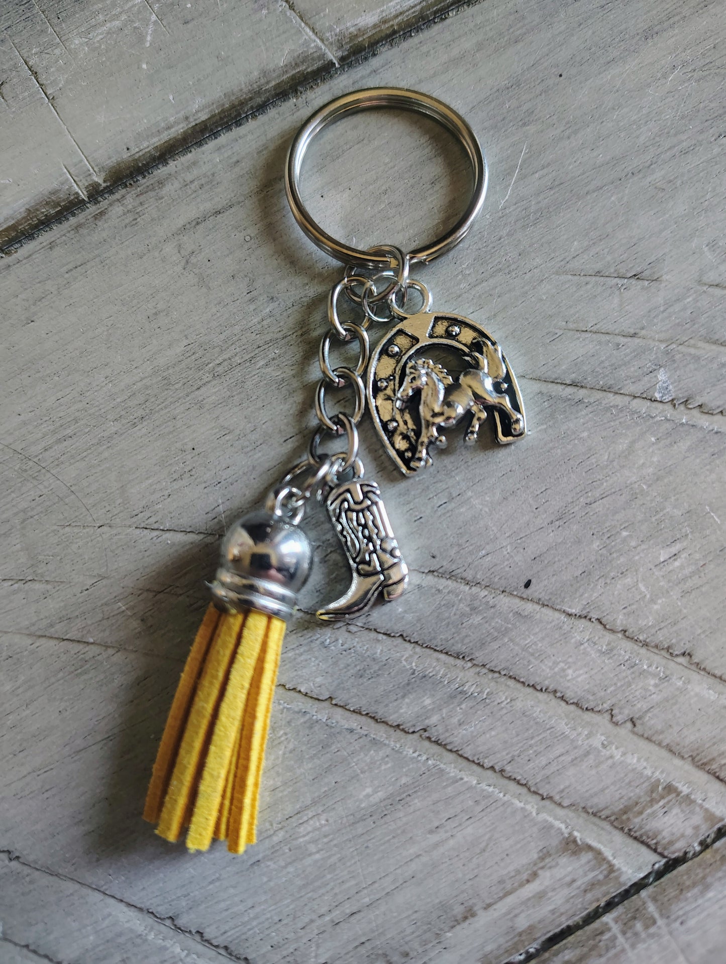 Western style keychain