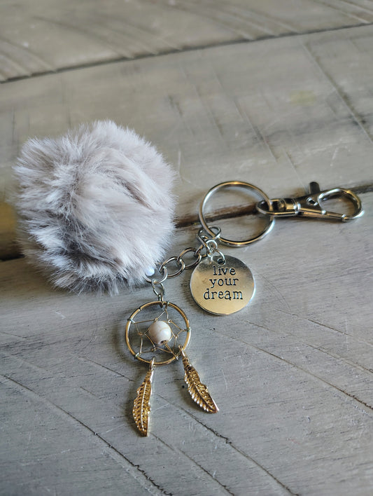 Dreamcatcher keychain